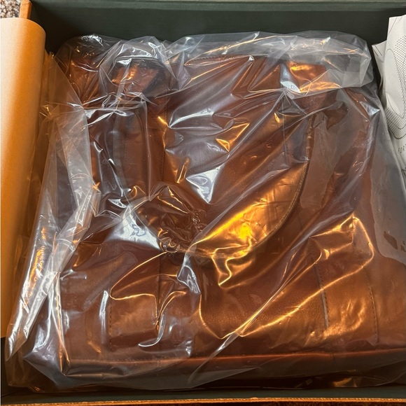 The Carryall - Bourbon Leather Tote Bag from Tecovas - Picture 2 of 6